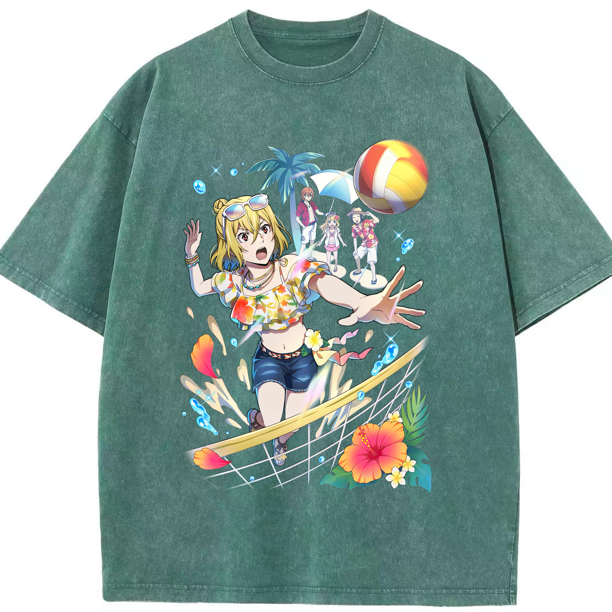 （画像用） 文豪ストレイドッグス Bungo Stray Dogs 綿100% ヴィンテージ風 半袖Tシャツ（フロントプリント）